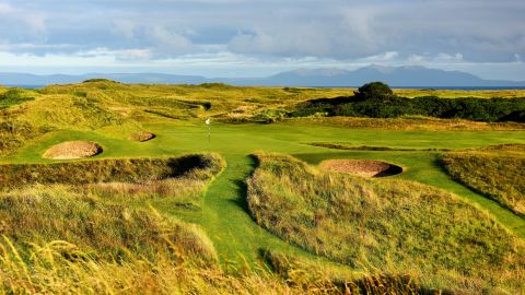 Royal Troon's 8th, known as the Postage Stamp, is one of the world's best par 3s.  