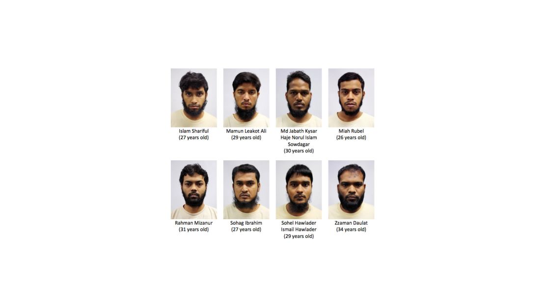 Terror suspects singapore
