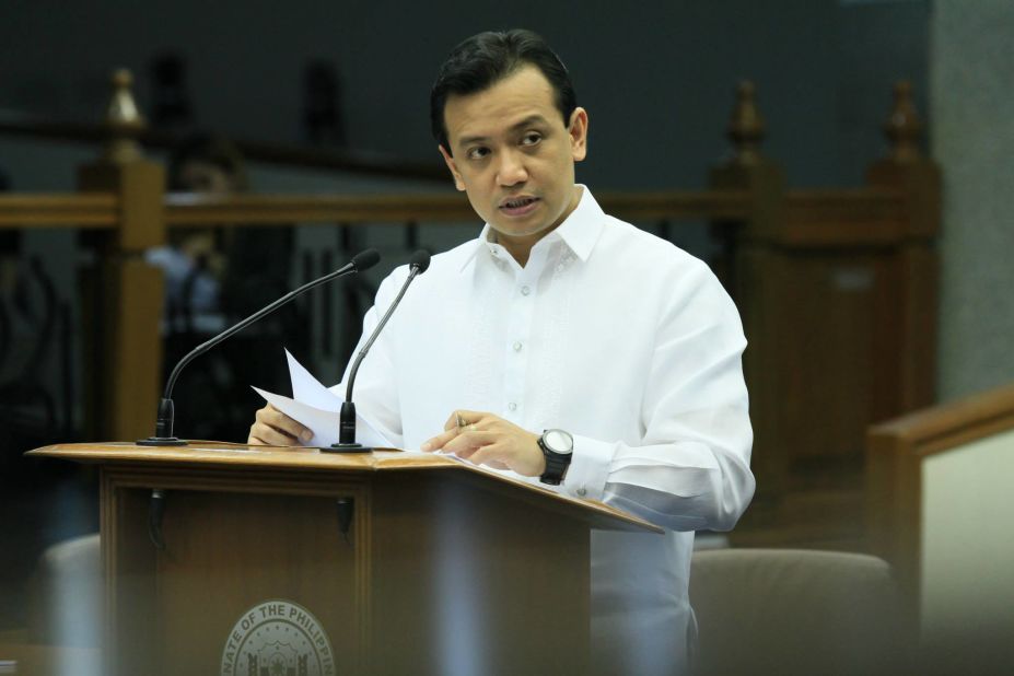 A retired navy officer turned senator, Antonio Trillanes IV is known for his strong views on stamping out corruption and for serving as a backroom negotiator in territorial disputes with China. 