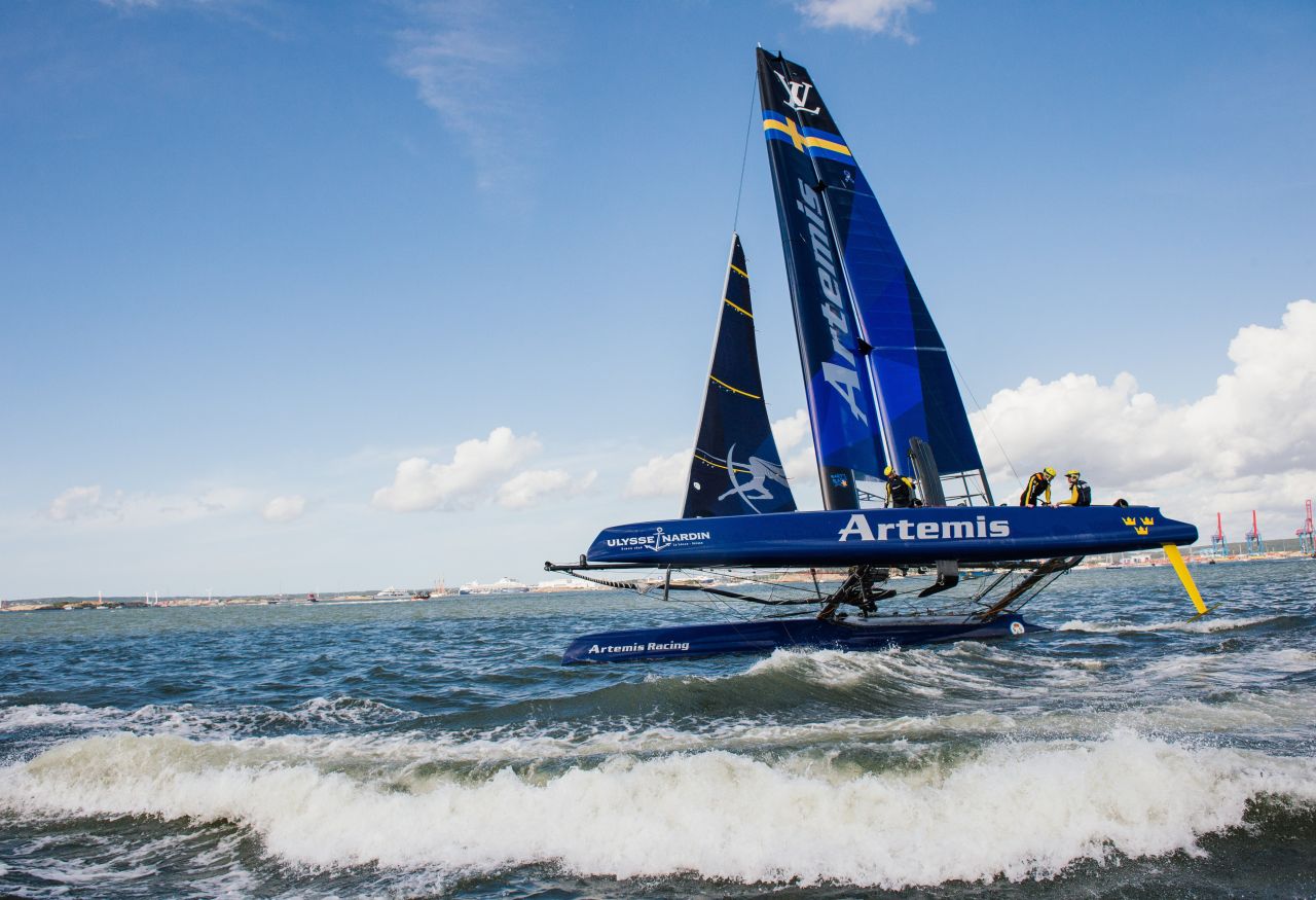The Swedish syndicate took part in the 2013 Louis Vuitton Challenger series, losing in the semifinals. British crew member Andrew Simpson earlier died during a training accident in one of the 72-foot vessels being used for the 34th edition of the America's Cup.