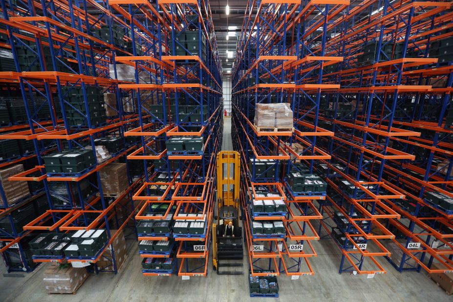 The drones could change how warehouses are built. "We've heard from people who are thinking about designing new warehouses which are drone friendly," Leppan says. 