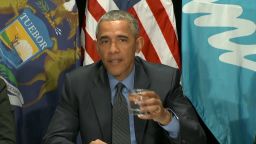 President Obama visited Flint in May.