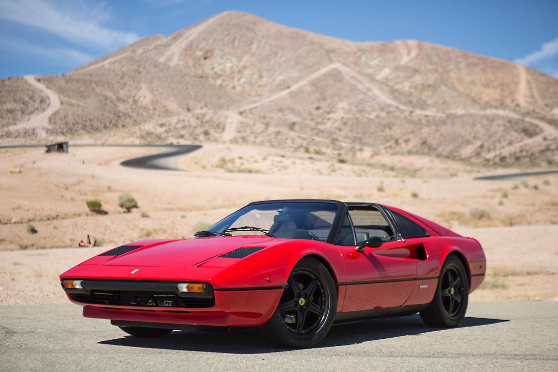 This Ferrari 308's roar has been replaced by a quieter electric hum.