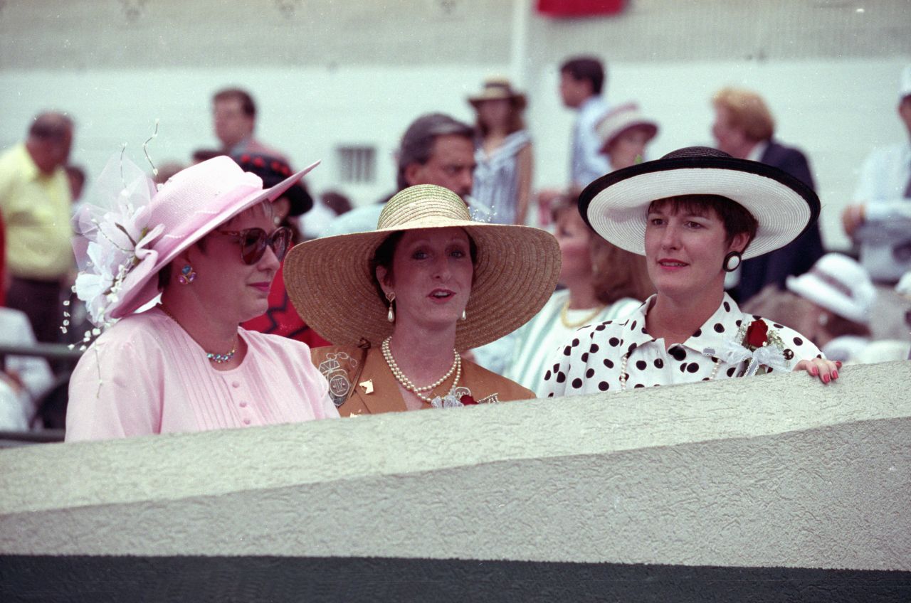 "In the 1990s, the dress at the Derby continued to replace the suit, especially with younger women," added the Derby website.<br />"While gloves have become out of fashion, a hat never is, and the hats tend to get wilder and more expensive as the years go on."<br />