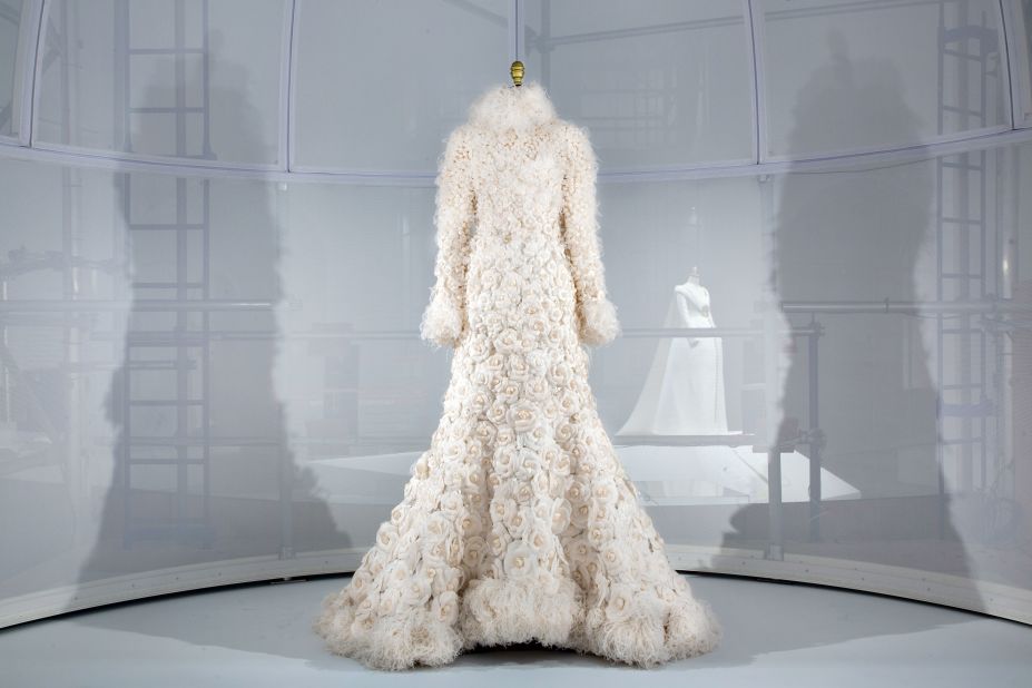 Wedding Ensemble, Karl Lagerfeld for House of Chanel, Autumn-Winter 2005/6 haute couture collection.