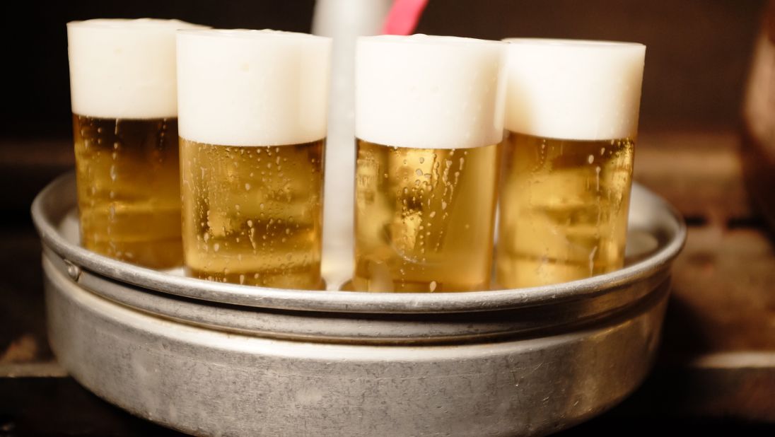 Nothing says Cologne like a tray of Kölsch. Cologne has a "non-douchey" beer culture, Bourdain said. "Here decent beer is a way of life. It's a birthright. You don't talk about it too much."