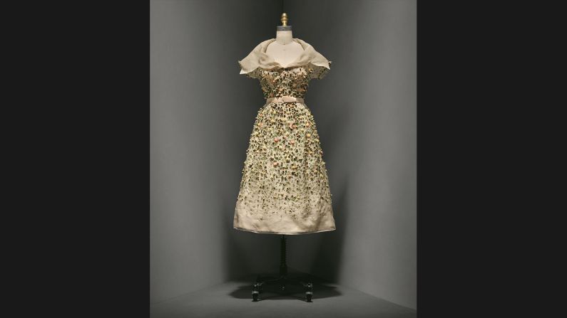 "Vilmiron" Dress by Christian Dior,<br />Spring-Summer 1952 haute couture collection.