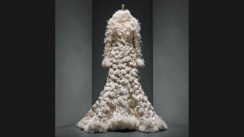 Wedding Ensemble by Karl Lagerfeld for House of Chanel, Autumn-Winter 2005/6 haute couture collection.
