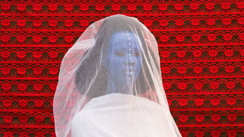  <br />Aida Muluneh, The Morning Bride (2016). The image is part of the Ethiopian's The World is 9 series looking at life, love, history, and whether we can live in this world with full contentment. "I am not seeking answers but asking provocative questions about the life that we live -- as people, as nations, as beings," she says.