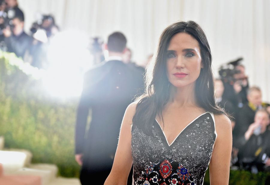 Jennifer Connelly wears Louis Vuitton at the 2016 Met Gala.