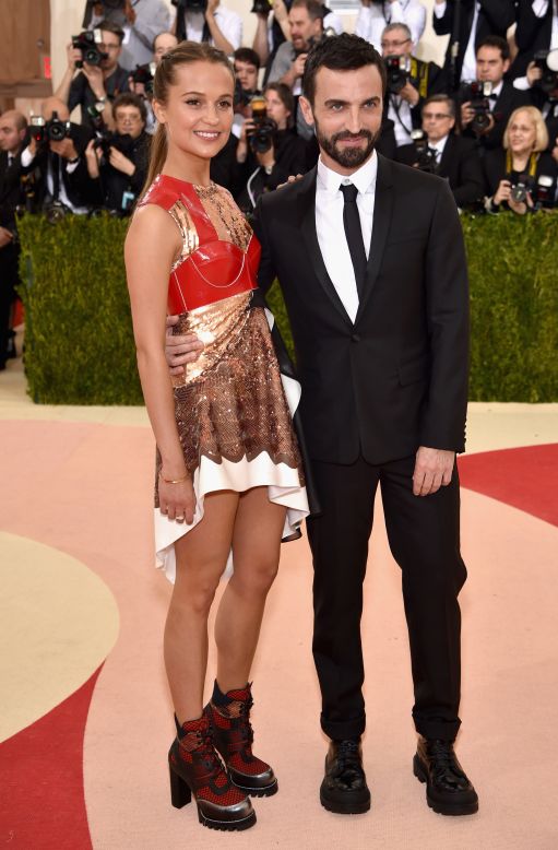Alicia Vikander Wears Louis Vuitton to the Met Gala: Poll