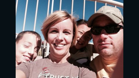 "He wanted to help our community," Kate Geer says of her husband.