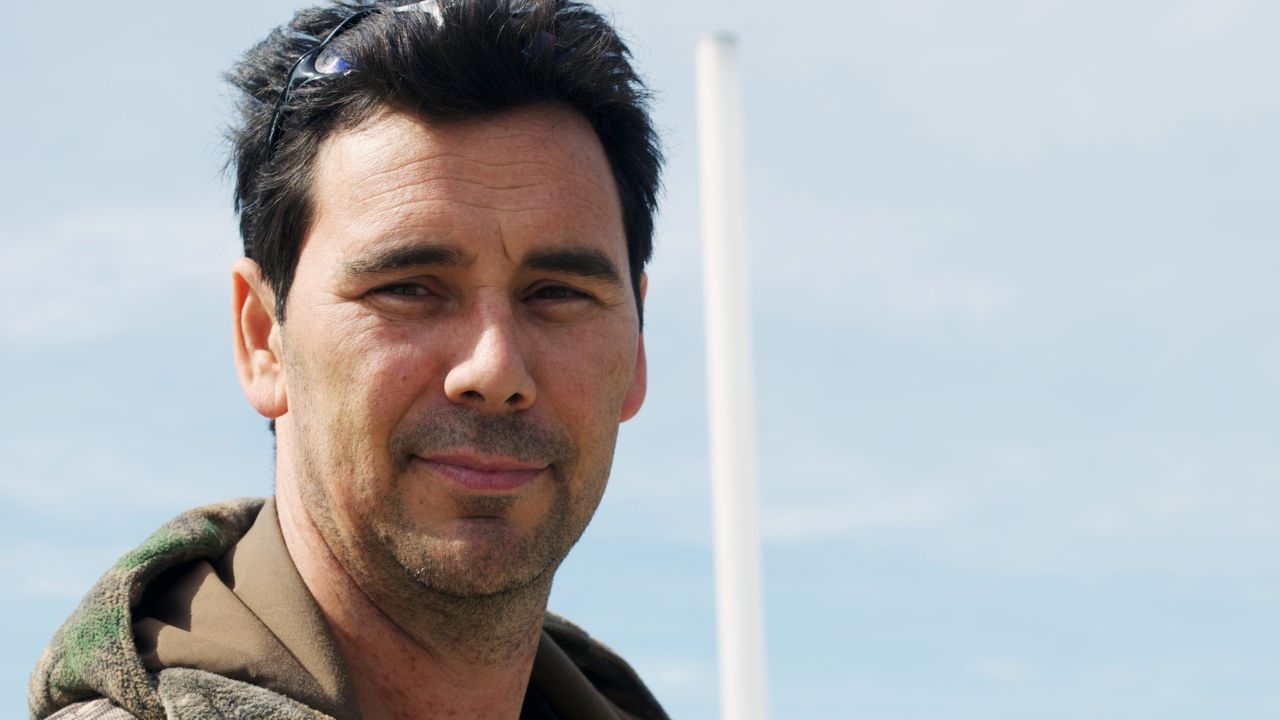 Brian Canavan has been watching live feeds to check if his home is still standing.