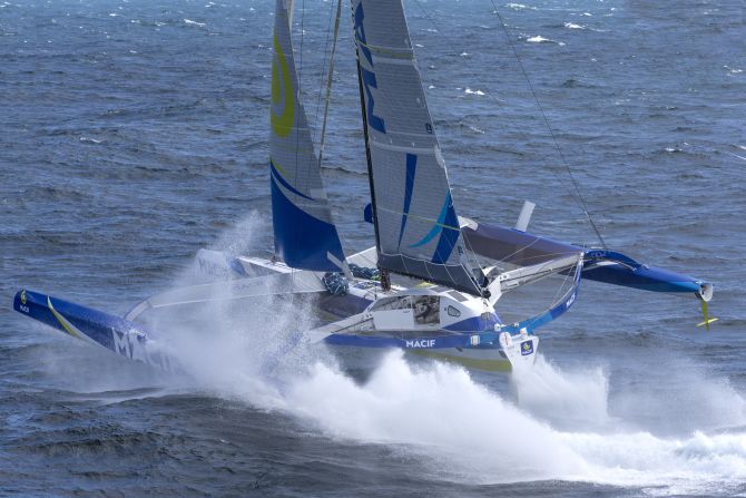 In 2013, Gabart won the Vendee Globe -- an unassisted, round the world race -- in a record time of 78 days, two hours and 16 minutes.