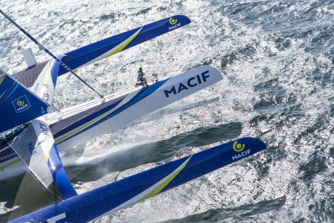 "After racing such a distance, our difference is ridiculous. It's awesome! We wanted to get some competition, and it has delivered," Gabart told the Transat website as he reflected on his Atlantic duel with Sodebo skipper Thomas Coville on Friday May 6.