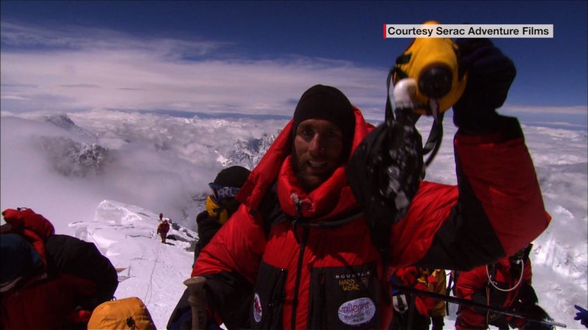 Erik Weihenmayer is the first blind person to reach the summit of Mount Everest.