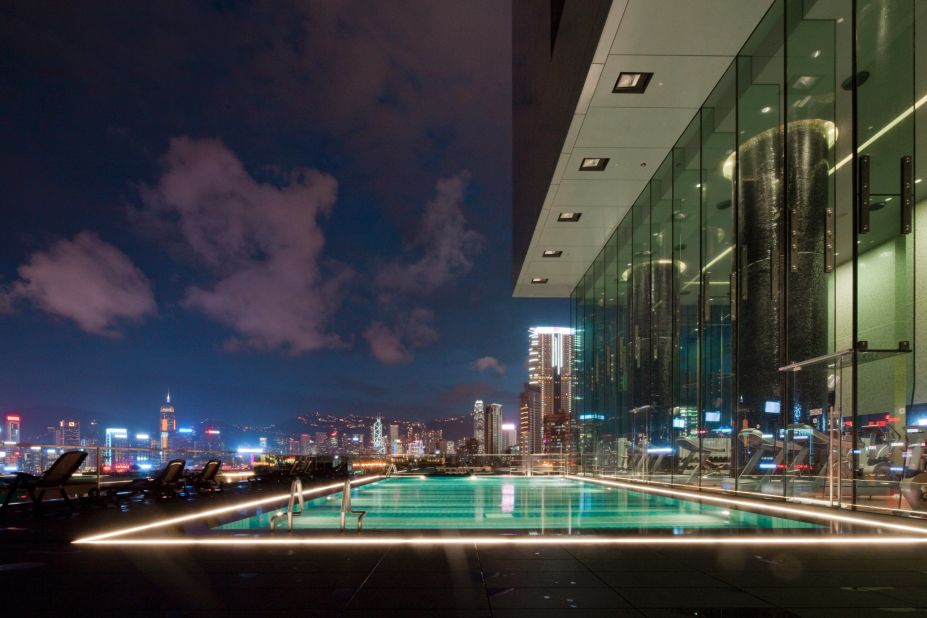 Gym goers at Hotel Icon are inspired by these killer views.