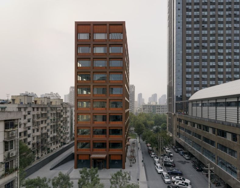 Office Building, Moganshan Road. David Chipperfield Architects. Hangshou, China. (Photo: Simon Menges)