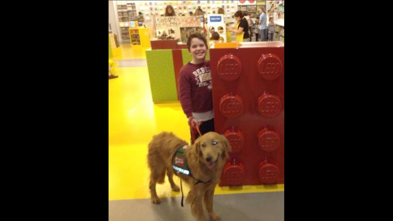 Seph and Presley go everywhere together, from school to even the Lego store.