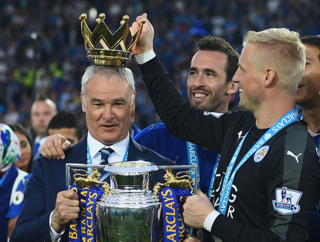 The inspirational Italian coach has masterminded Leicester's first top flight win in the club's 132-year-history.