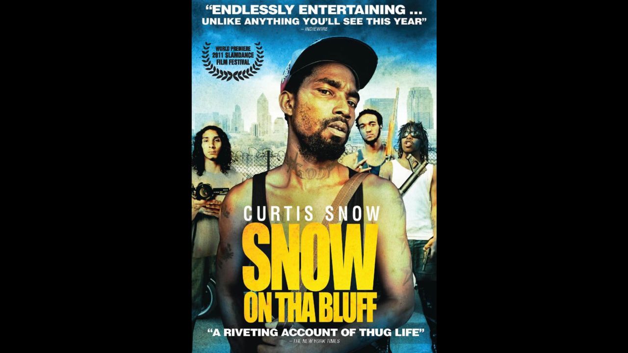Curtis Snow, star of the 2011 film "Snow on tha Bluff," was arrested in Atlanta on Saturday.