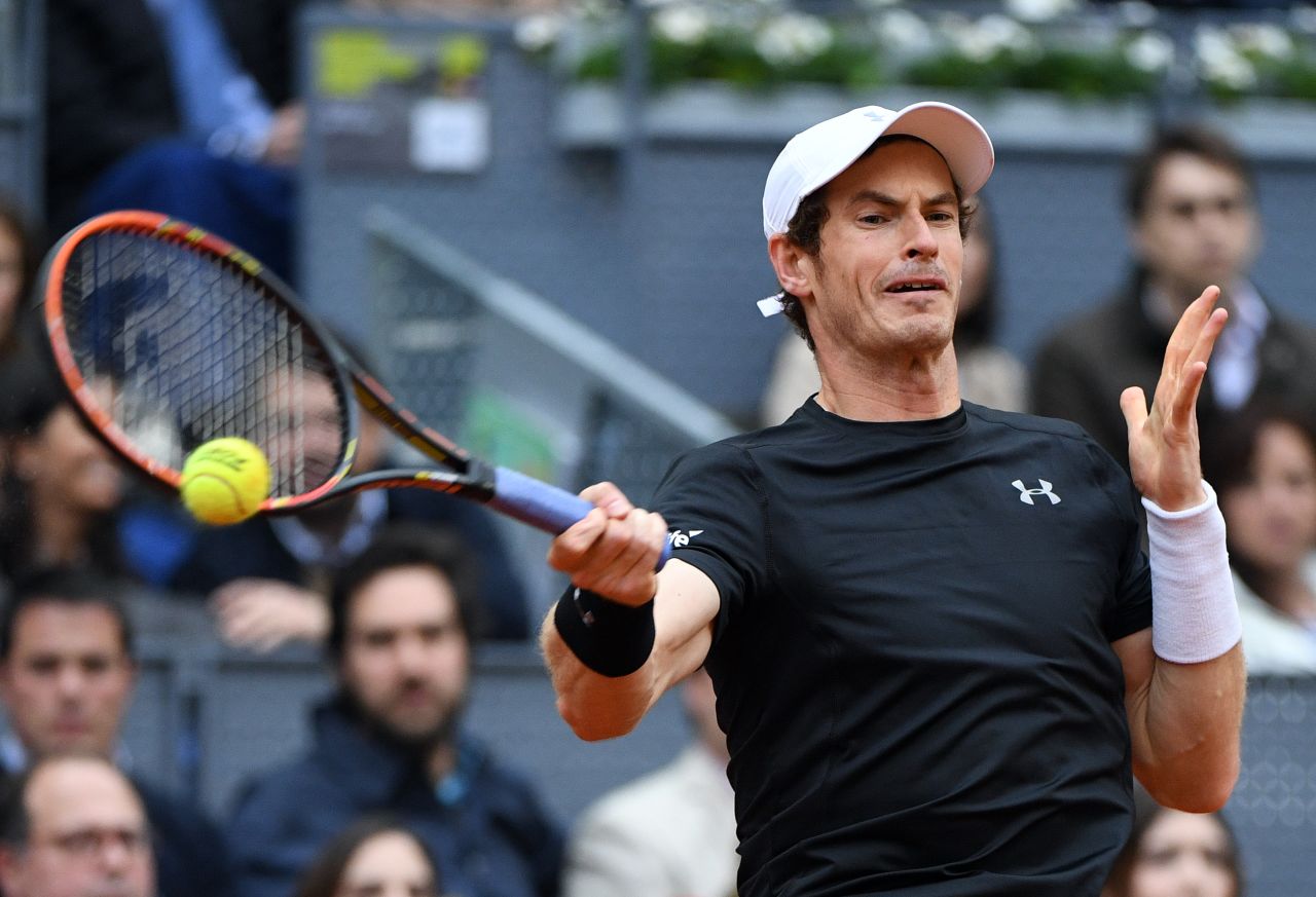 Murray was hoping to win in Madrid to preserve his status as World No.2.
