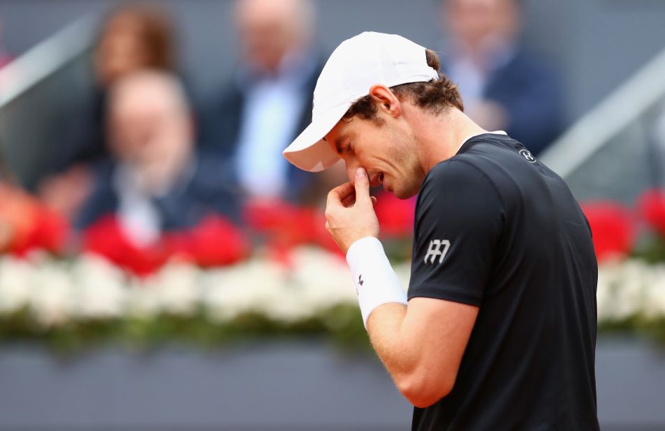The loss means Murray will give up that ranking to Roger Federer.