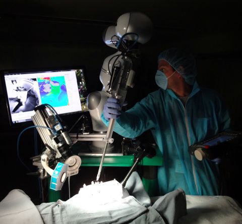 The <a href="http://edition.cnn.com/2016/05/12/health/robot-surgeon-bowel-operation/index.html">Smart Tissue Autonomous Robot</a> (STAR) is the first autonomous robot to perform a soft-tissue operation. The supervised robot stitched together a pig's bowel during open surgery.