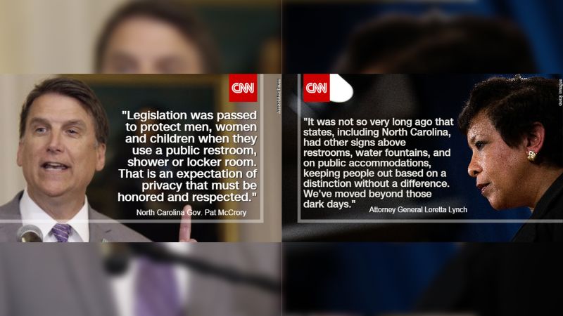 North Carolina bathroom law Point, counterpoint CNN Politics picture