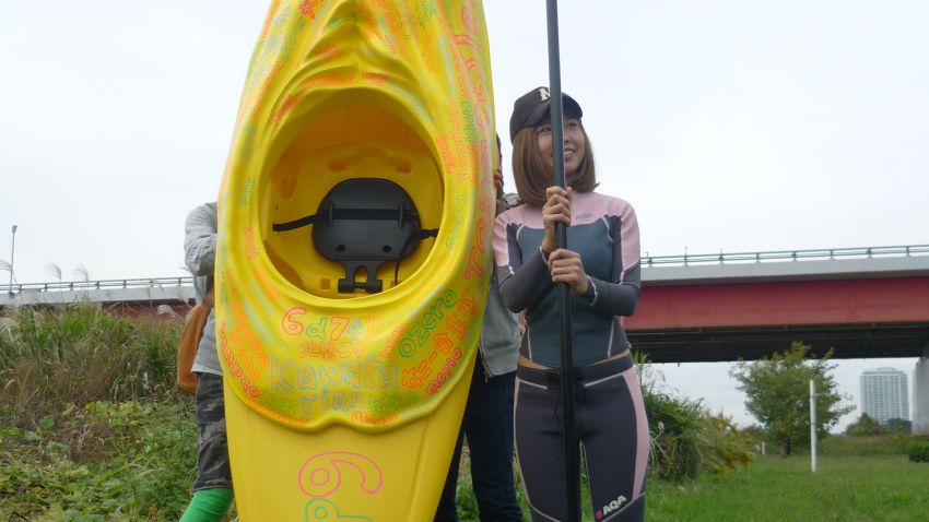 A court cleared Igarashi of obscenity, but fined her for providing data to let people print their own kayaks.
