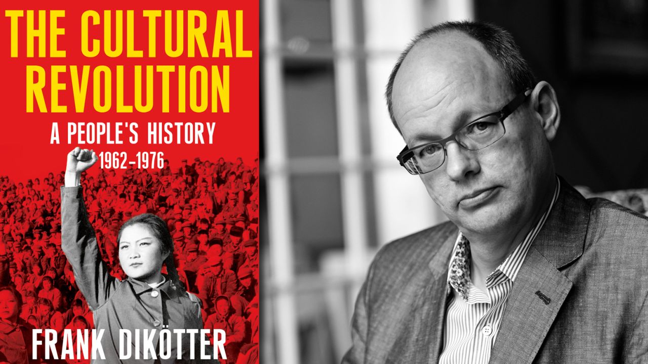 Frank Dikotter (right) author of "The Cultural Revolution: A People's History."