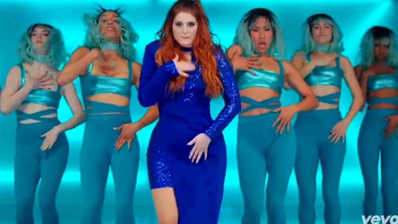 Meghan Trainor insulted by altered waist in video