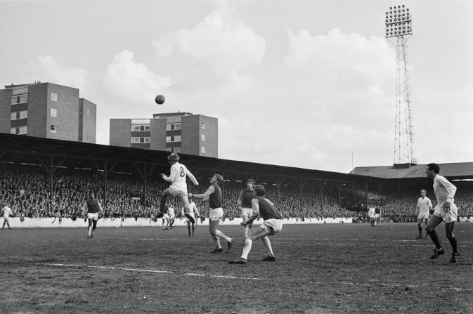 In May 1967, Manchester United beat West Ham 6-1 at Upton Park to become English champion for the seventh time.