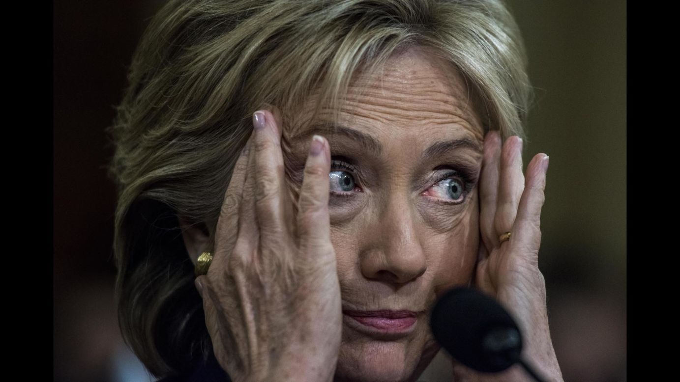 Clinton testifies about the Benghazi attack during a House committee meeting in October 2015. "I would imagine I have thought more about what happened than all of you put together," she said during the 11-hour hearing. "I have lost more sleep than all of you put together. I have been wracking my brain about what more could have been done or should have been done." Months earlier, Clinton had acknowledged a "systemic breakdown" as cited by an Accountability Review Board, and she said that her department was taking additional steps to increase security at U.S. diplomatic facilities.