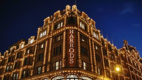 With a retail space of 90,000 square meters, Harrods is the biggest department store in Europe.