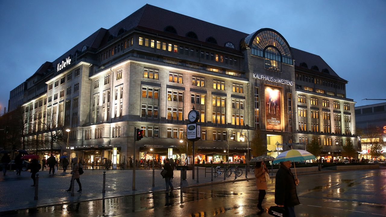 Affectionately known as KaDeWe, the 60,000-square-meter Kaufhaus des Westens is the largest department store in mainland Europe. Its food hall boasts about 35,000 products and more than 30 gourmet bars helmed by 150 chefs.
