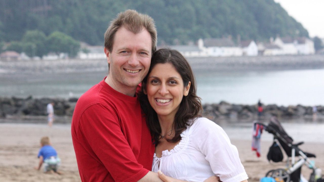 Richard Ratcliffe and wife Nazanin Zaghari-Ratcliffe.