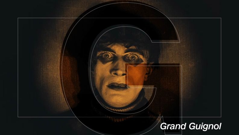 Without Grand Guignol the horror movie genre could have turned out very differently -- and plenty of make-up artists would be out of a job. What started in a Parisian theatre in the late nineteenth century migrated to cinema in the silent movie era, and brought with it its dark themes of death, decay and psychological torture. Classics such as "The Cabinet of Dr. Caligari" (pictured) dealt with grisly murders via sideshow freaks, whilst Sir Christopher Lee's star turn in Hammer Horror "Dracula" showed the influence of the genre in the era of the talkies. Amid all the grizzle and gore, a legion of make-up artists were pioneering grotesque realism for the big screen -- some of it laughable now, but terrifying at the time.