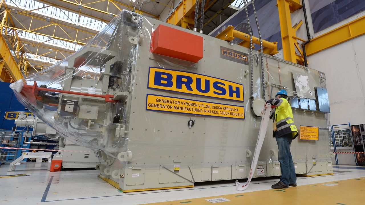 The Mirya has been tasked with delivering a generator that weighs more than 100 tons. It was manufactured by the Brush Sem engineering company in Plzen, Czech Republic, for Australian aluminum producer Worstely Alumina.