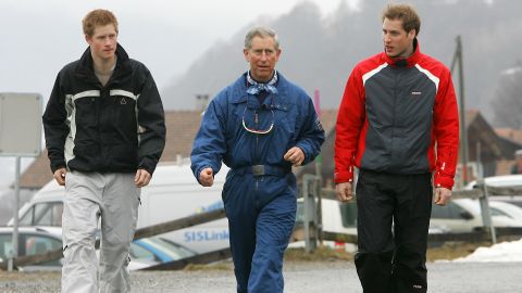 prince charles william harry klosters