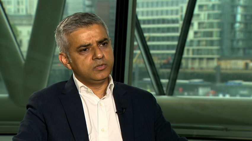 sadiq khan amanpour