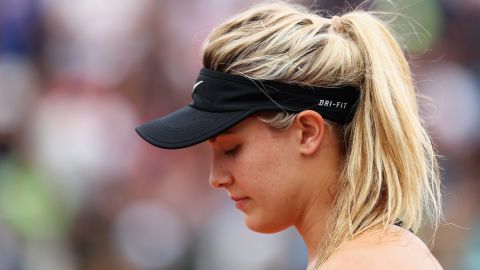 Eugenie Bouchard was abused online after a slump in form.