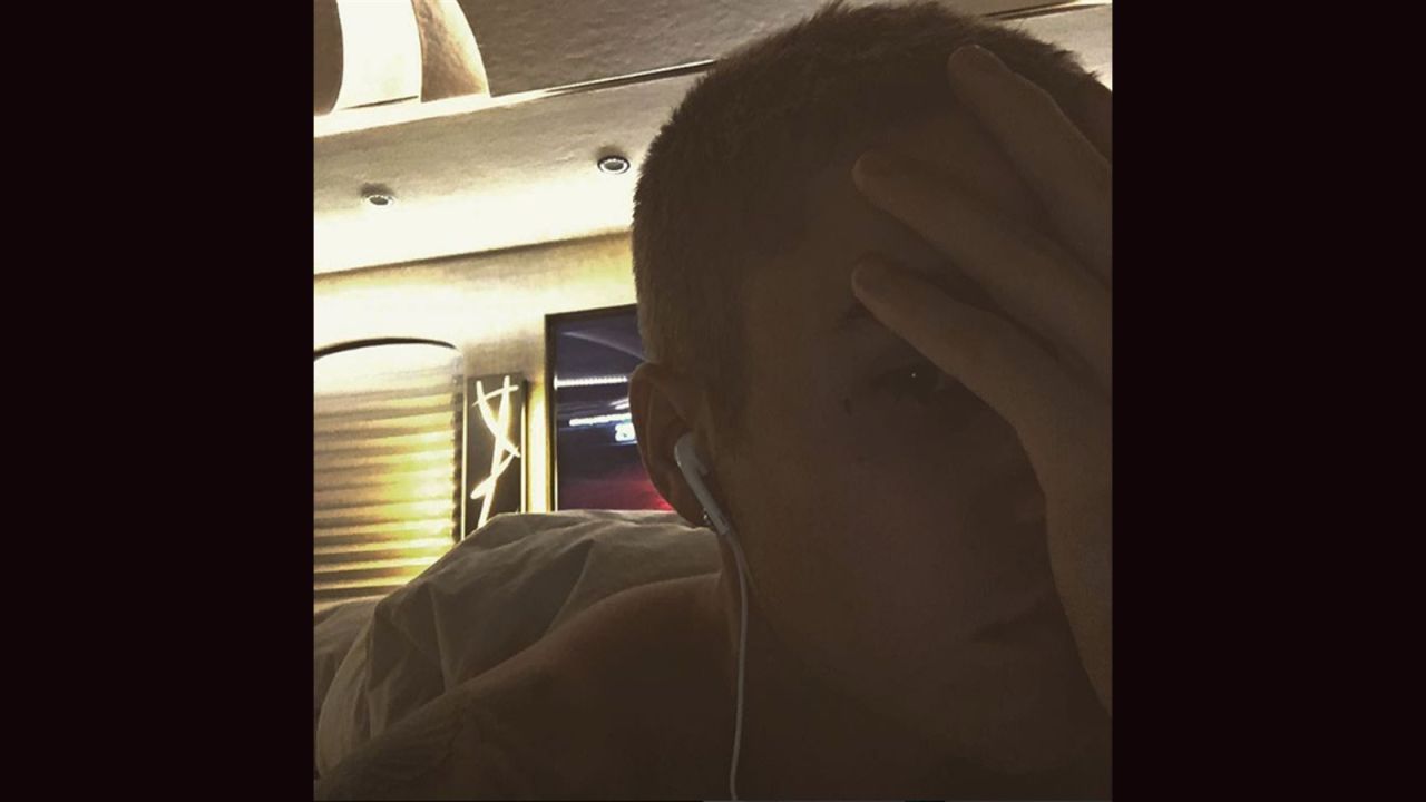 Bieber posted this photo, where a tiny cross by his eye can be made out, to his Instagram feed on May 7, 2016. <a href="http://www.usmagazine.com/celebrity-news/news/justin-biebers-face-tattoo-artist-explains-its-meaning-w205646" target="_blank" target="_blank">Tattoo artist Jonboy told Us Weekly</a> "It represents [Bieber's] journey in finding purpose with God." The tattoo appears not to be visible in more recent photos. 