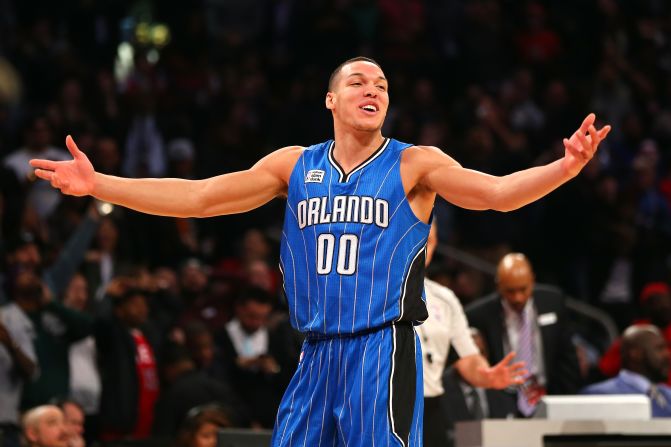Aaron Gordon took over starting power forward duties for the Magic around the All-Star break and is set to have a breakout season in his next campaign. 