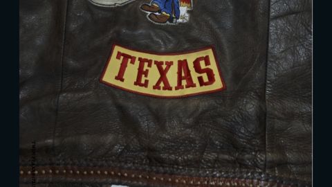 HOUSTON and NEVER SURRENDER Small Patches Set for Biker Vest Jacket