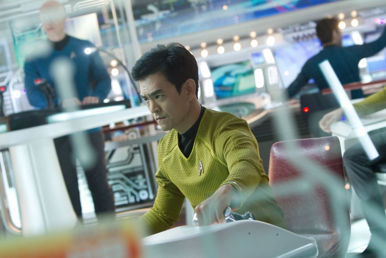 John Cho, who plays Hikaru Sulu in the rebooted "Star Trek" movies, featured in the recent #StarringJohnCho online campaign. The campaign was launched by digital strategist William Yu to highlight "the lack of representation of Asian-Americans in media."