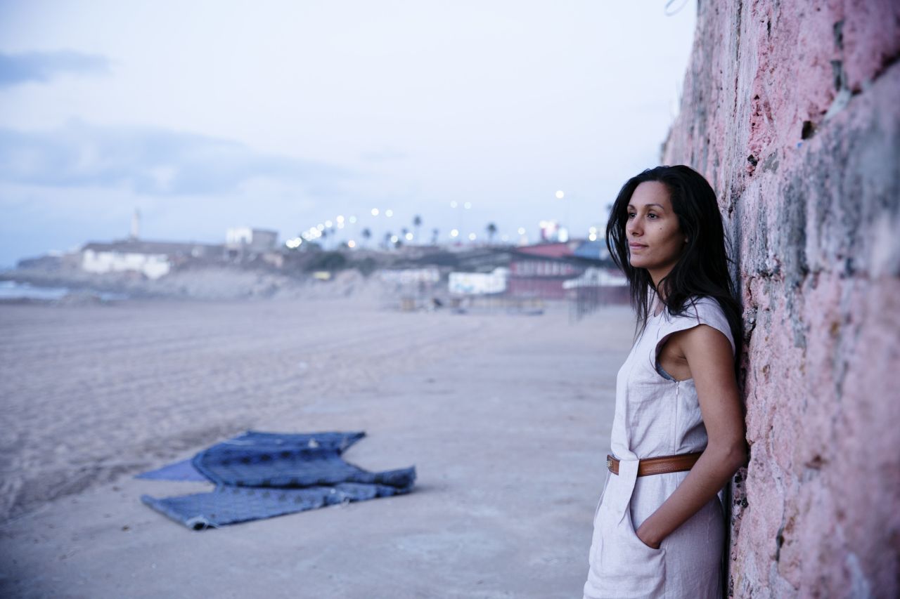 Pictured: Safae Bennouna is a fashion designer for He.Do. "I make simple pieces with powerful embroideries from Rabat and Fes" she told Fashion Cities Africa. 