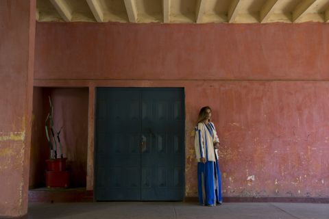 What makes African street style? These designers and stylists are pushing boundaries with their colorful street wear. <br />Pictured: Casablanca, Morocco - Sofia El Arabi, designer for label Bakchic.