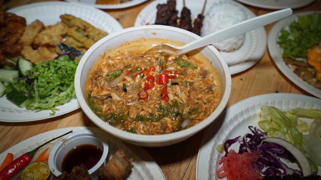 Assam Laksa, a spicy seafood and tamarind soup, is serious business in Malaysia.