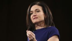 RANCHO PALOS VERDES, CA - FEBRUARY 02:  Facebook COO Sheryl Sandberg speaks on stage at the 2016 MAKERS Conference Day 2 at the Terrenea Resort on February 2, 2016 in Rancho Palos Verdes, California.  (Photo by Jonathan Leibson/Getty Images for AOL)